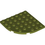 [ mama baby ] 全新 樂高 LEGO 6218088-6003 橄欖綠色 6x6 轉角圓弧 薄板