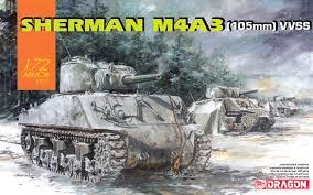 DRAGON 威龍模型 7569  Sherman M4A3 (105mm) VVSS 1/72