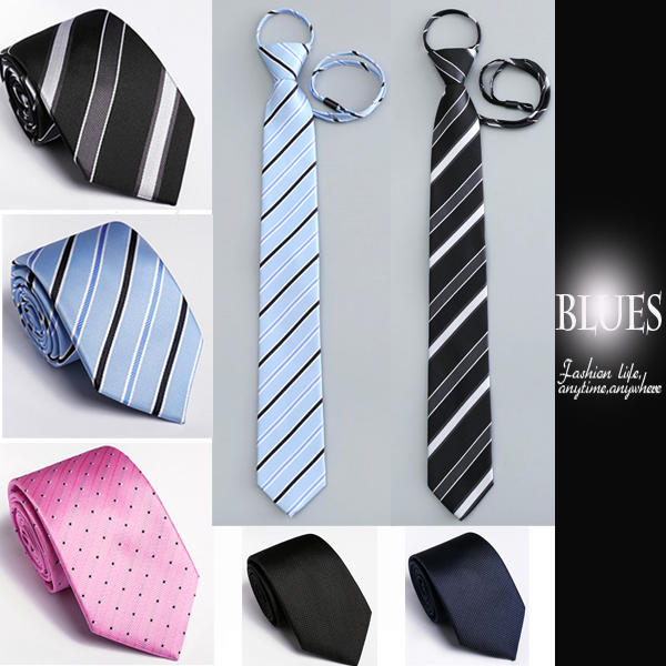 【Blues】N106-都會時尚 質感7CM手打拉繩領帶 非窄版 日韓 休閒 英倫