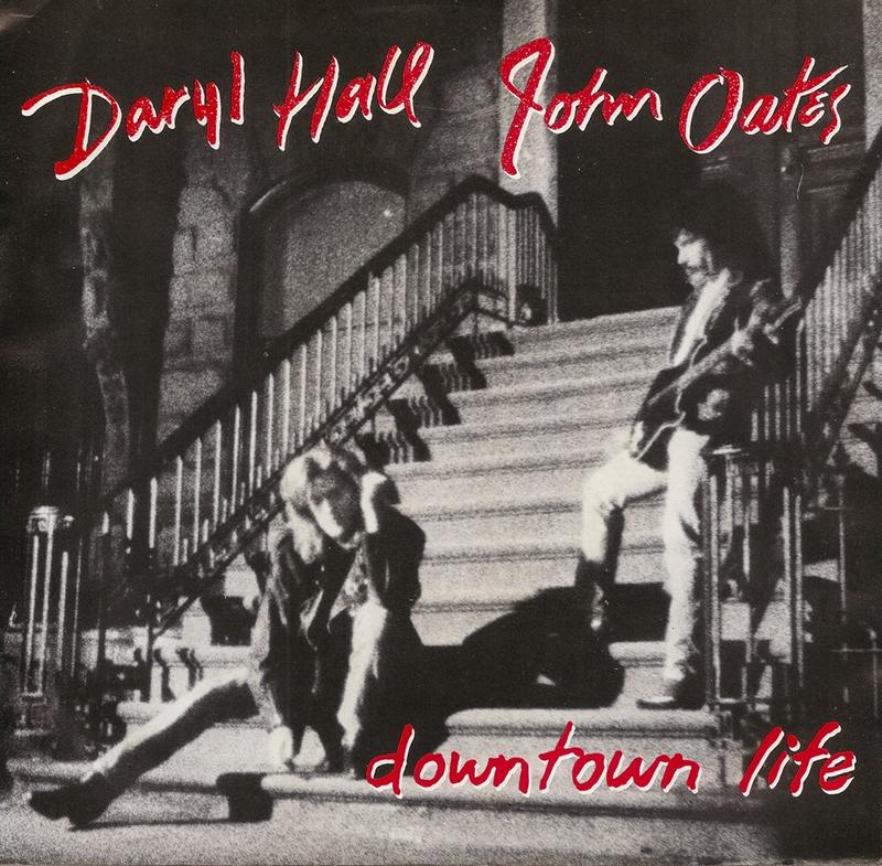 Downtown Life-Daryl Hall & John Oates（7" 單曲黑膠唱片）Vinyl Record