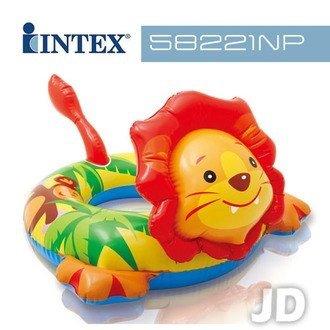美國 INTEX 英泰斯 可愛動物造型游泳圈 充氣泳圈 (隨機出貨）58221NP【小瓶子的雜貨小舖】