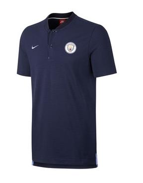 全新NIKE公司貨 英超 曼城 Manchester City 限量 Authentic Navy 短袖 Polo衫 