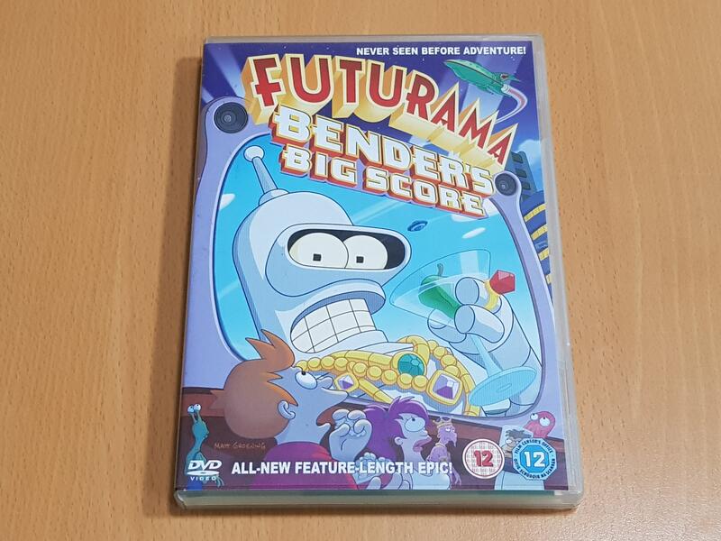 DVD正版Futurama: Bender's Big Score (英文版) 飛出個未來大電影1: 班