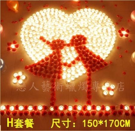 戀人防風蠟燭350顆套餐(台灣製) ㊣送玫瑰花瓣【排字/活動/婚禮/求婚/情人節】