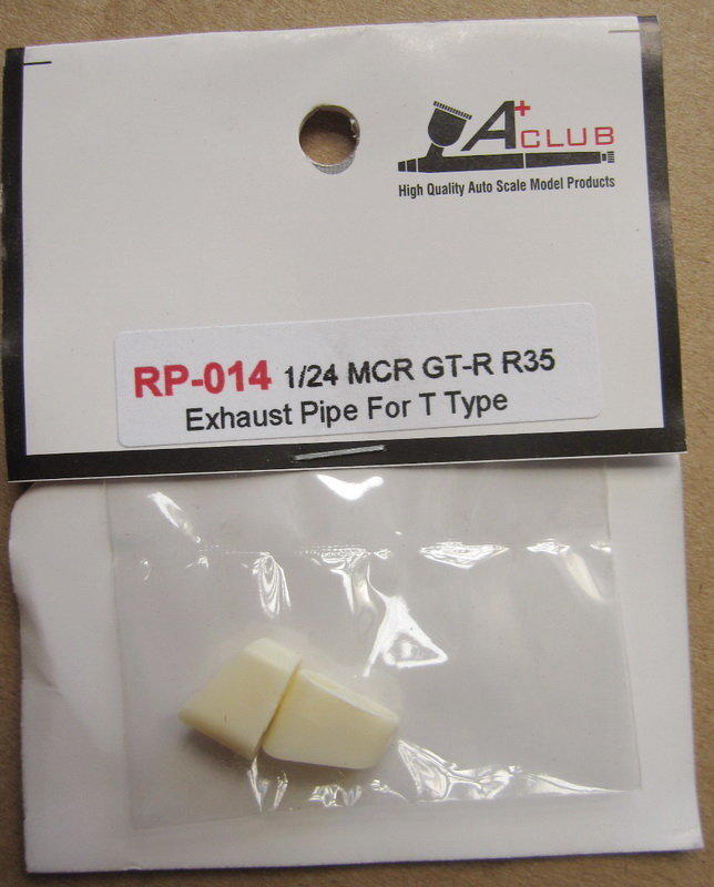【傑作坊】A+ CLUB RP014 1/24 R35專用MCR式樣排氣尾飾管