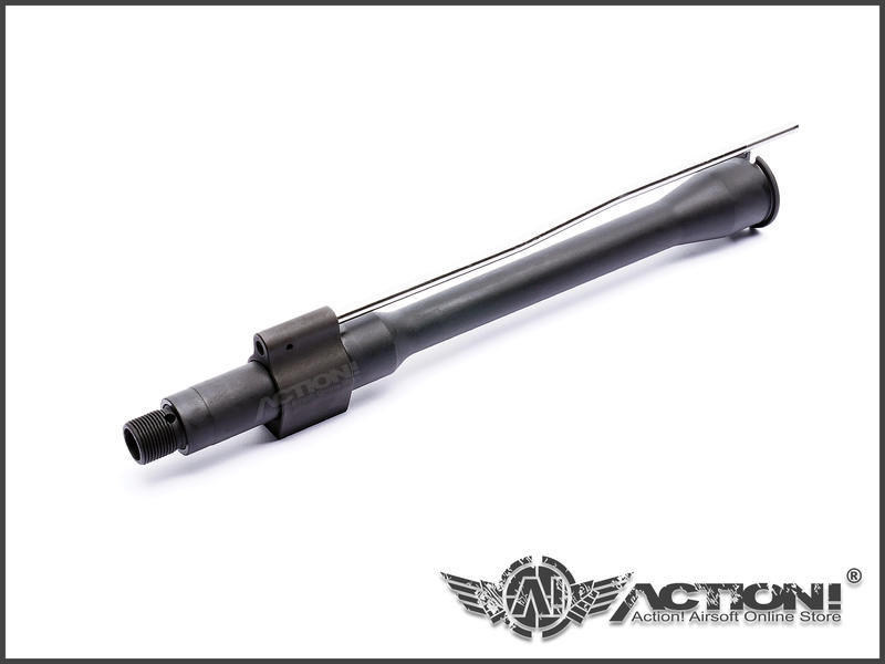 【Action!】需訂購）Z-Parts - MK16 DD GOV樣式 鋼製外管組(VFC M4 GBB 10.3")