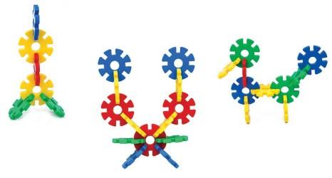 【建構齒輪組合教學組】教具、玩具、智能、建構、安全、積木