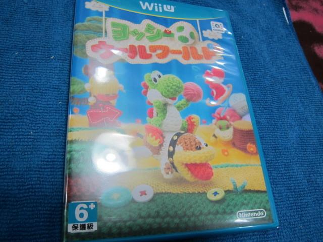 【漫畫熊】【電玩】 Wii U WIIU 耀西 毛線耀西 毛線世界 Yoshi's Woo 純日版 二手現貨 下標就賣