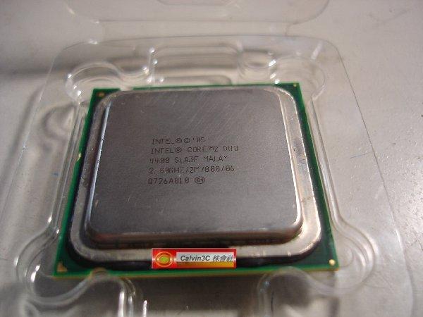 Intel Core 2 Duo E4400 正式版( 2.0G / 800MHz / 2M / 65nm / 雙核心