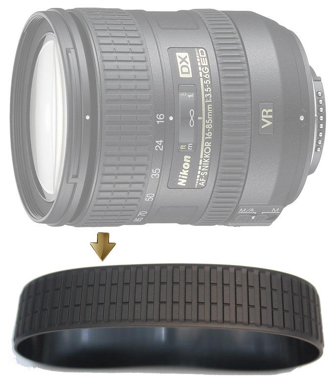 【NRC】Zoom Rubber Ring for Nikon 16-85mm F3.5-5.6G VR 變焦環