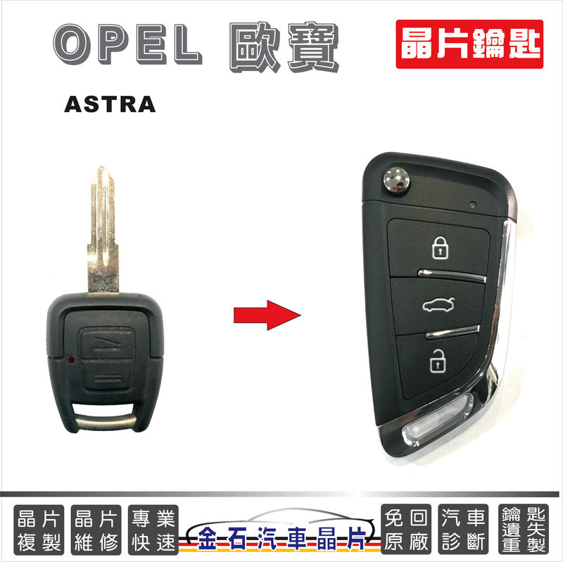 OPEL 歐寶 ASTRA 打備份鑰匙 汽車晶片 拷貝 鎖匙複製 開鎖 配鎖