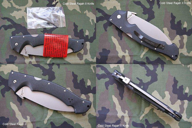 買大送小 Cold Steel Rajah II Folding Knife 全新 2代 喀爾克 折刀 62KG not 一代 CRKT Ontario