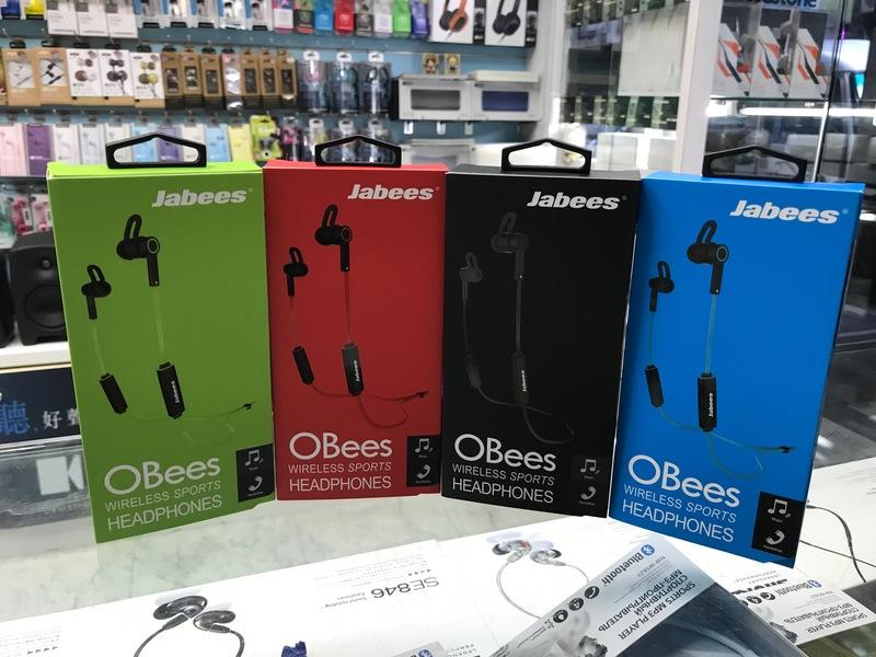 禾豐音響 送收納袋 公司貨一年保固 Jabees OBees 藍芽4.1立體聲運動型耳機 另jabra nuforce