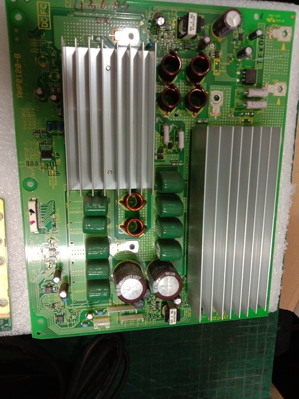 [宅修電維修屋]先鋒43吋電漿電視PDP-436PG驅動板.X板ANP2120-B(中古良品)