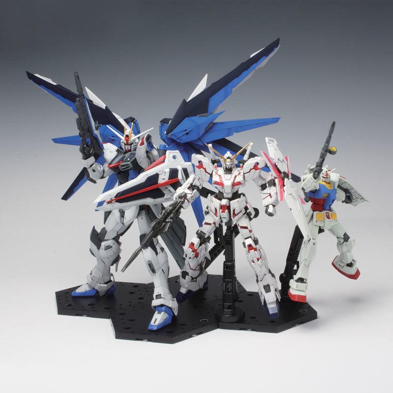 【模型屋】現貨 BANDAI 鋼彈 MG 1/100 RG HG 1/144 BASE 5 黑色 通用支架 展示架