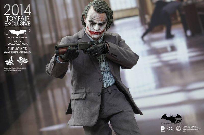 【CEO】 HOT TOYS 2014年度限定品MMS249 黑暗騎士 小丑Joker (搶匪版2.0) 野獸國代理