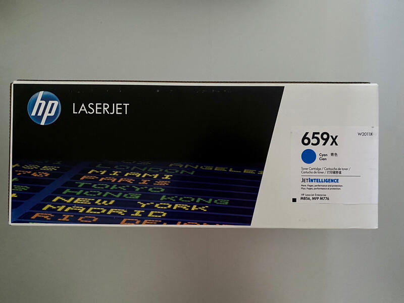 W2011X HP 659X 原廠青色高印量碳粉匣HP M856dn/M776z/M856x/M776zs / MFP | 露天市集 | 全台 ...