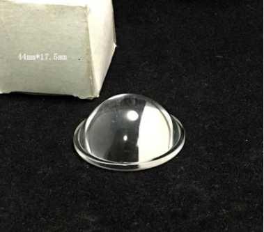 直徑44mm*17.5mm光學 平凸 玻璃透鏡 LED車燈透鏡