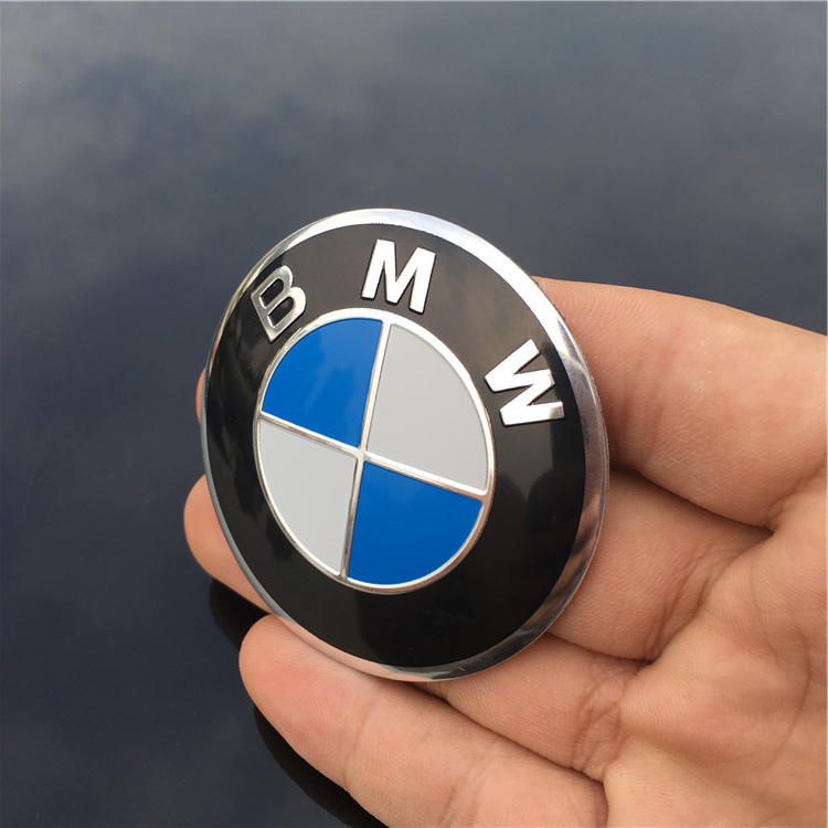 56.5mm 鋁合金BMW LOGO MARK 標誌 廠徽 方向盤 鎖孔貼 BMW Motorrad 汽車 重機 摩托車