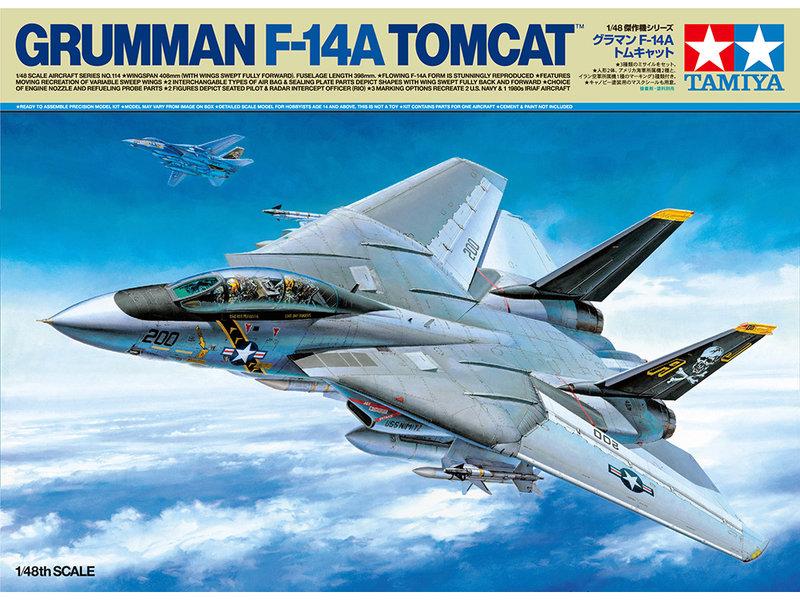 TAMIYA 61114 田宮模型 Grumman F-14A Tomcat