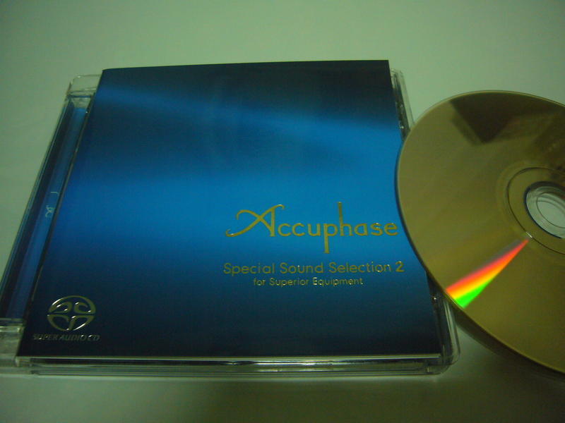 頂級Hi END超級發燒音響鑑聽天碟Accuphase(金嗓子)SACD日本黃金版測試天碟2已絕版(全球限量1000張)