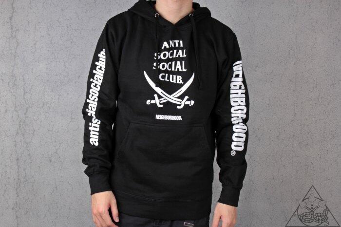 HYDRA】Anti Social x Neighborhood 6IX Hoodie 帽T 刷毛【ASSC24