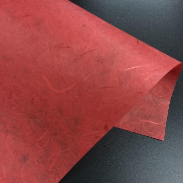 宣紙鋪．雲龍棉紙 #07 紅色 紙花 包裝紙 藝術創作