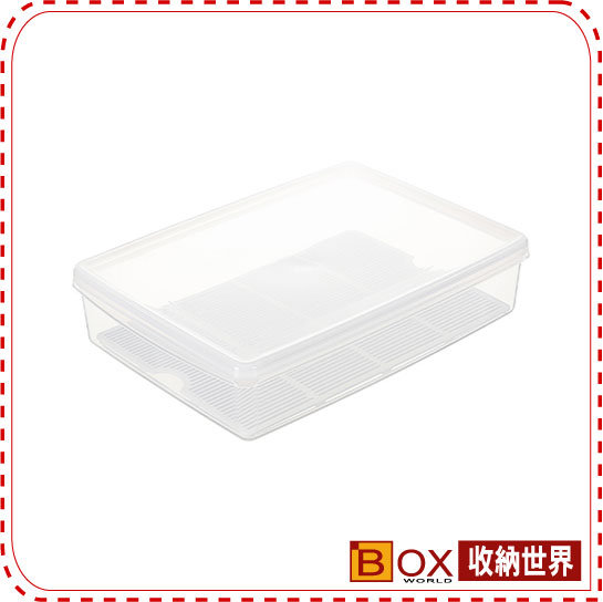 『收納世界』LF-B2 名廚B2長型保鮮盒  台灣製造 KEYWAY 聯府塑膠 整箱12入裝