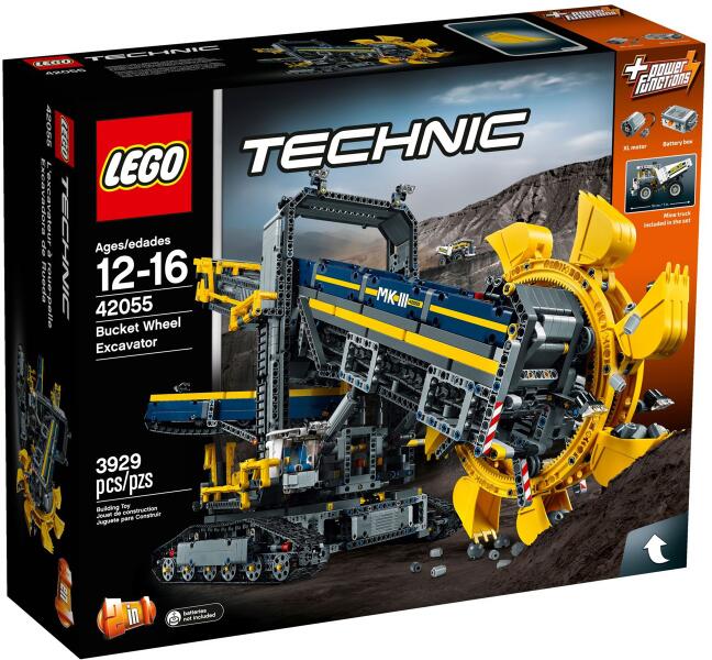 <樂高機器人林老師專賣店>LEGO 42055巨型輪型挖土機