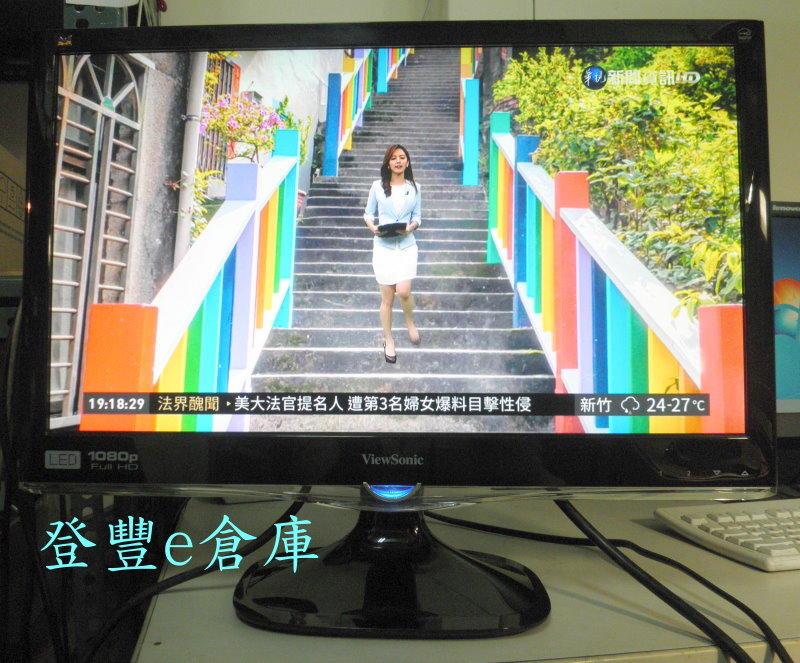 【登豐e倉庫】 彩虹世界 ViewSonic 優派 VX2250WM-LED 22吋 LED 螢幕