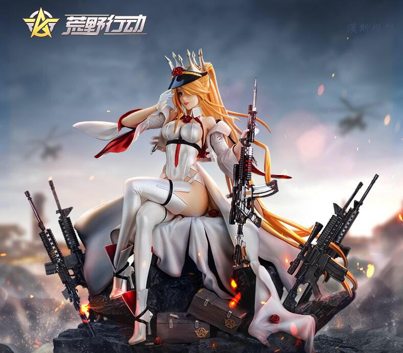 💗全新現貨日版Myethos 荒野行動槍林加冕燼焰生花特工沉影1/7
