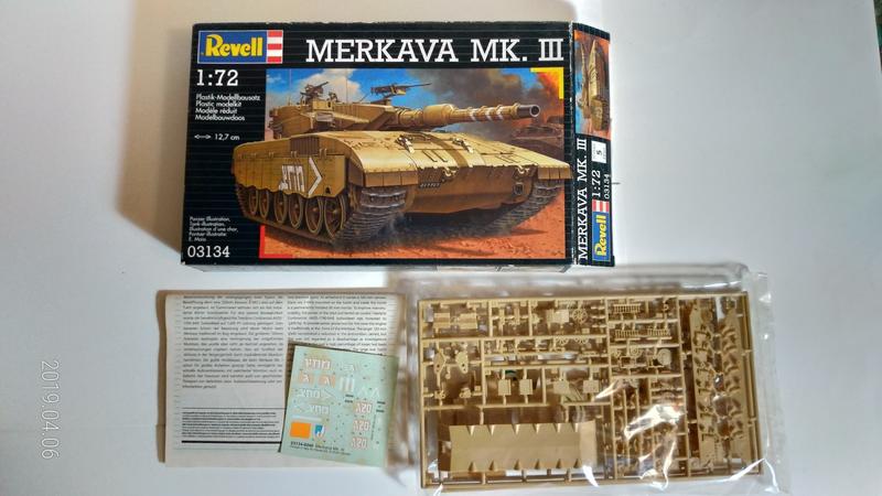 REVELL 1/72 No.03134 MERKAVA Mk.III 599元 面交