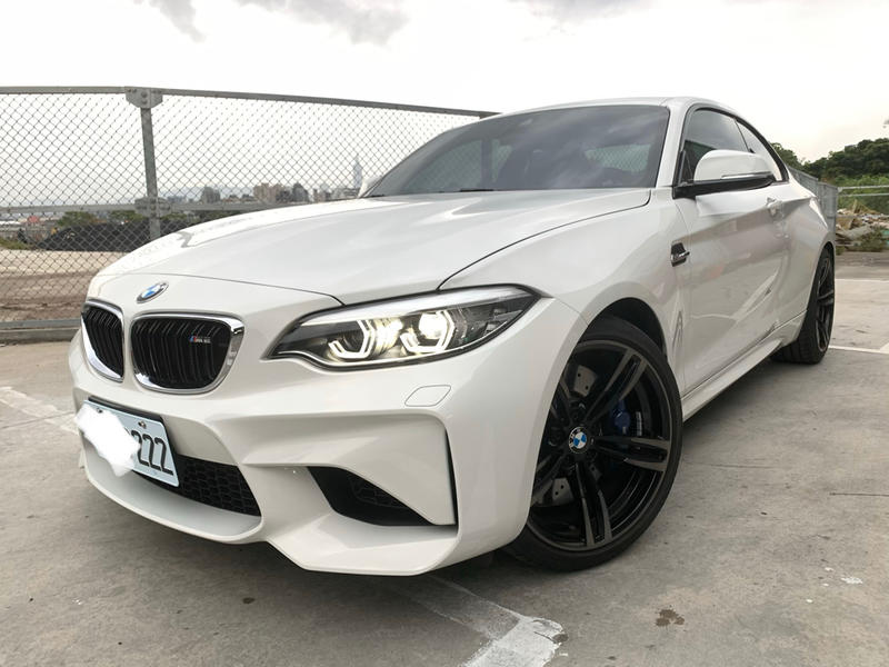 寶馬 BMW 總代理 汎德 2018年出廠 M2  LCI 直列6缸  渦輪增壓 新車價338萬 白色 價優速洽！