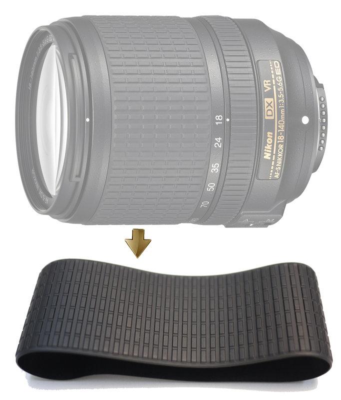 【NRC】Zoom Rubber Ring for Nikon 18-140mm F3.5-5.6G VR 變焦環