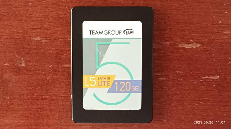 二手良品 TEAM 十銓 L5 LITE T2535T120G0C101 120GB 2.5吋 SSD 固態硬碟