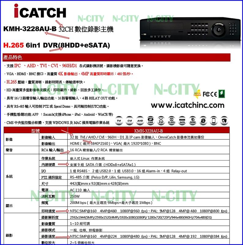 ADVR16K-MH-AHD 1080P 16路複合型機種 H.264 DVR高畫質+聲音-HD數位錄放影機-可裝8硬碟
