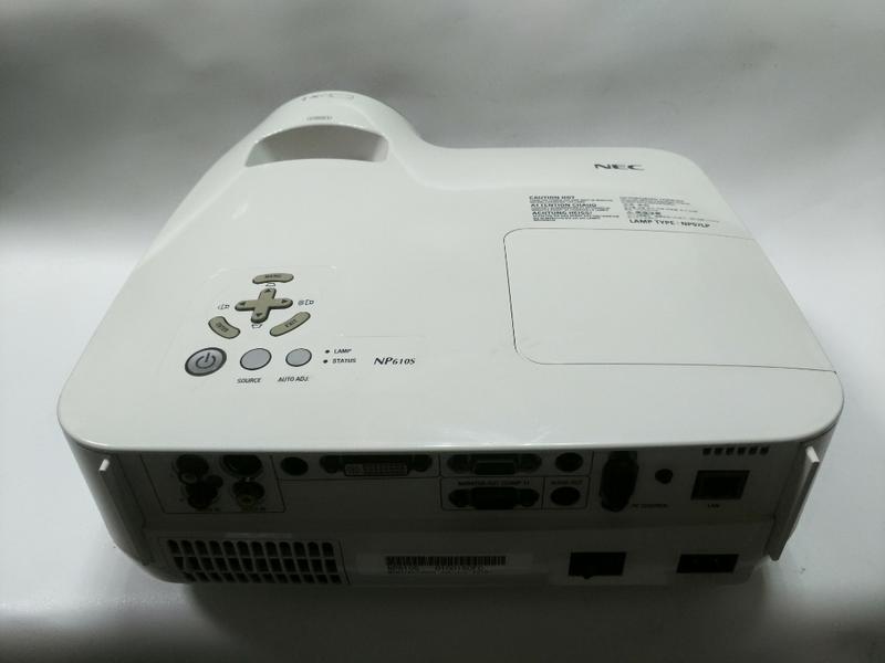 NEC NP610S 2600流明LCD短焦投影機（二手正常品）
