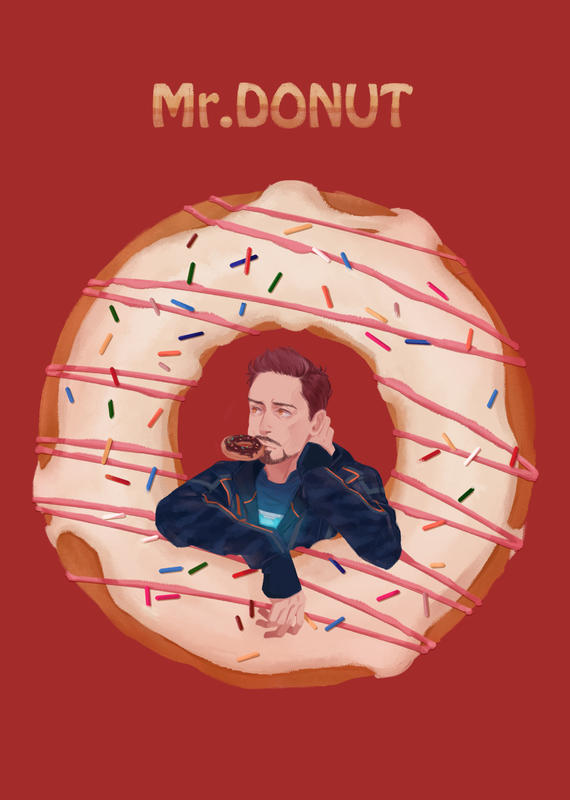 [代友通販] Marvel 《Mr.Donut》 (現貨)
