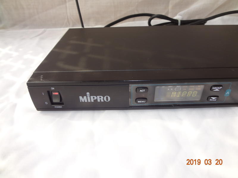 mipro 無線麥克風主機 ACT-707D 7A 二手