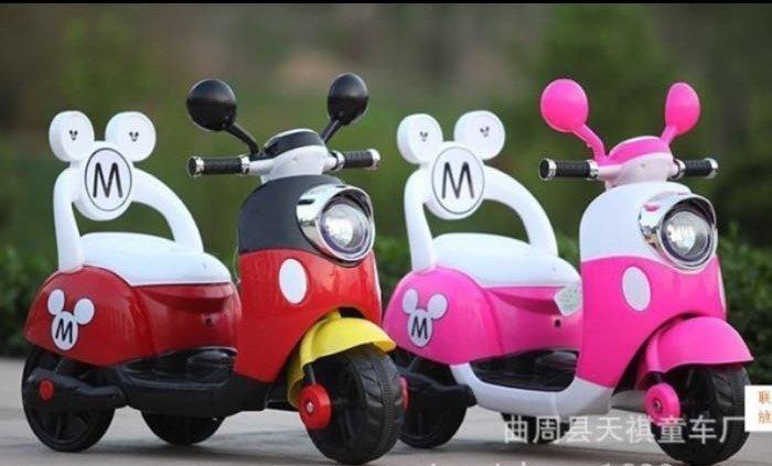 佳佳玩具 ----- 米奇 米妮 電動 機車 電動車 電動三輪車 摩托車 台灣製 電池 零件 下標區 【52668-4】