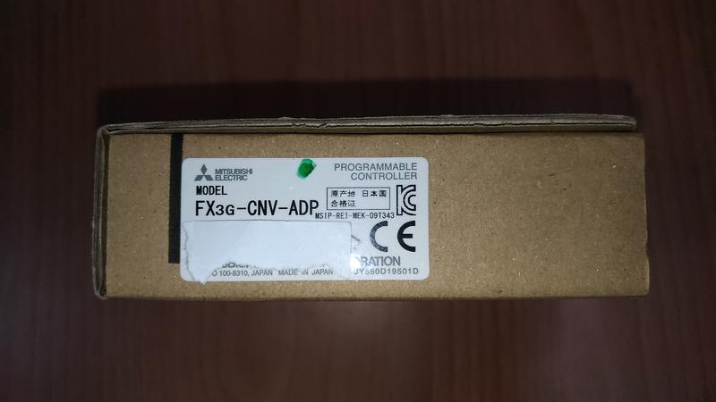 [自動控制網~保證低價] FX3G-CNV-ADP 三菱PLC 公司貨  FX3系列 左側轉接板