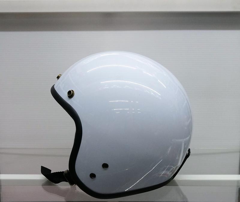 〈JN騎士用品〉GMG 安全帽 標準 騎士帽  亮面 白 共15頂=4500元(免運)