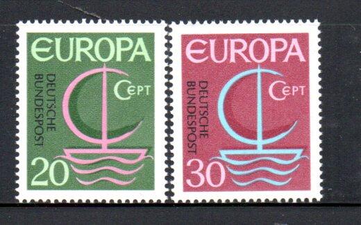 【流動郵幣世界】德國1966年歐洲郵票