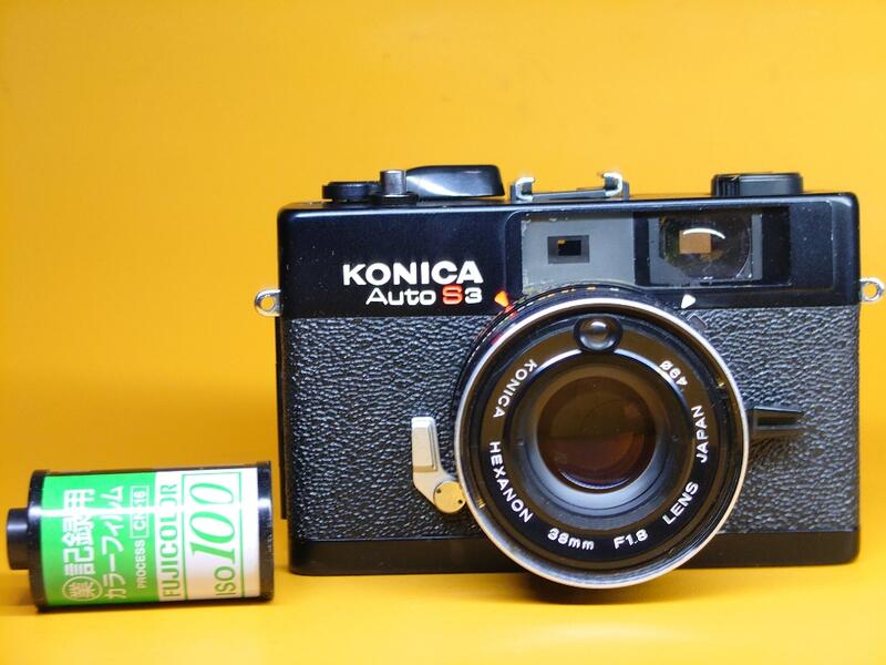 (已售出)Konica auto s3 七劍 保固一個月 底片 相機(Konica c35 FD)