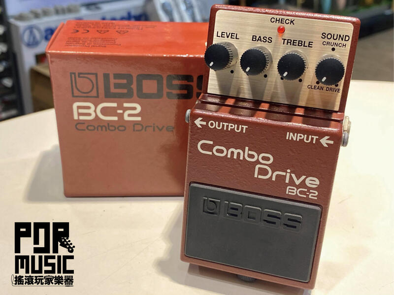 [搖滾玩家樂器] 全新 免運 公司貨 BOSS BC-2 Combo Drive 電吉他 單顆 效果器