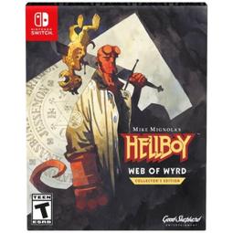 【預購商品 5/3發售】NS Switch遊戲 Hellboy 地獄怪客：命運之網 地獄男爵：懷爾德之網 中文版 珍藏版