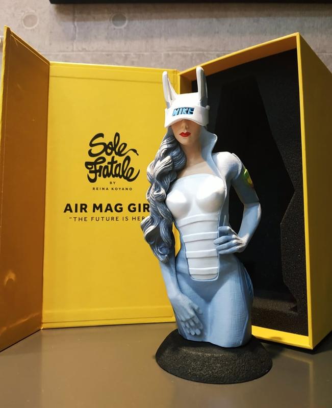 現貨 Reina Koyano's Air Mag Girl 未來女人 擬人化 回到未來 可超取.面交