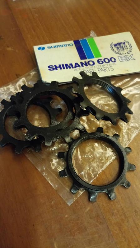Shimano 600EX 唐草系列 UG 卡式飛輪 12齒  鋼管車