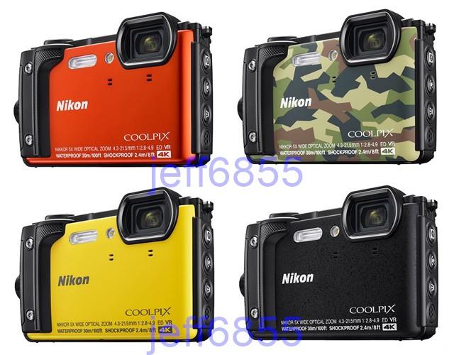 全新公司貨_尼康Nikon COOLPIX W300 高級防水數位相機(1600萬畫素/五倍