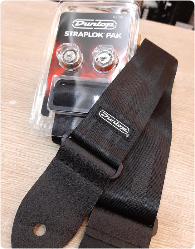 ♪♪學友樂器音響♪♪ Dunlop Straplok Pak 安全背帶扣 背帶 SLST001